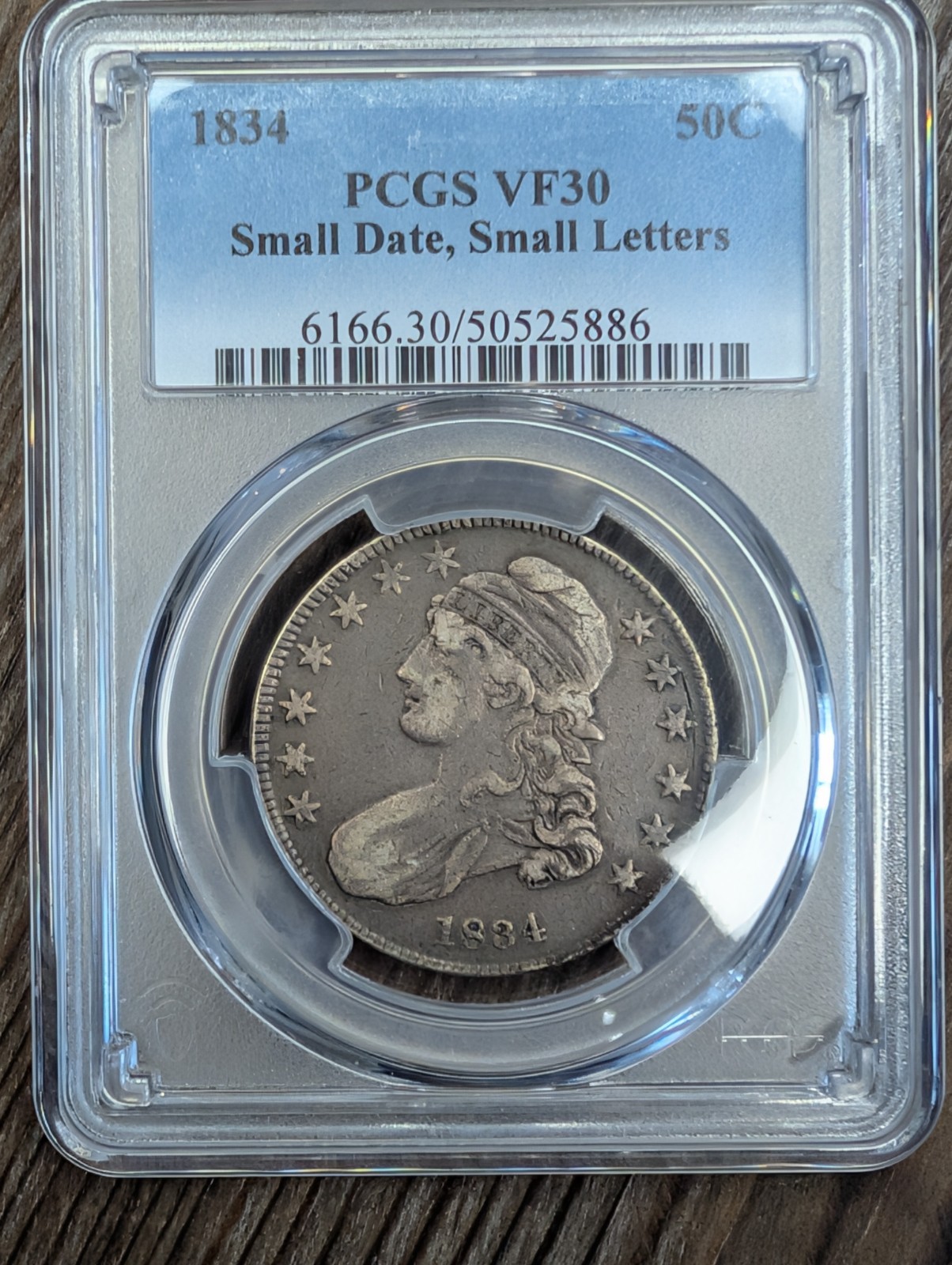 1834 Small Date Small Letters