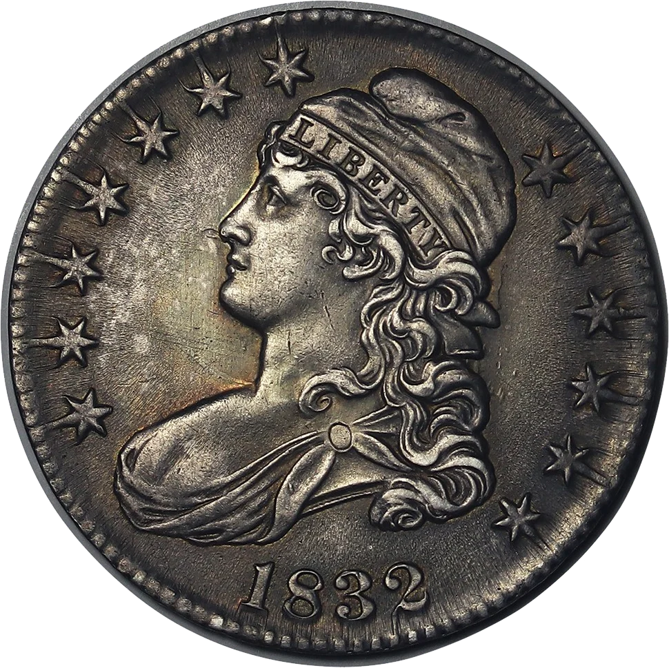1832 Capped Bust AU Condition