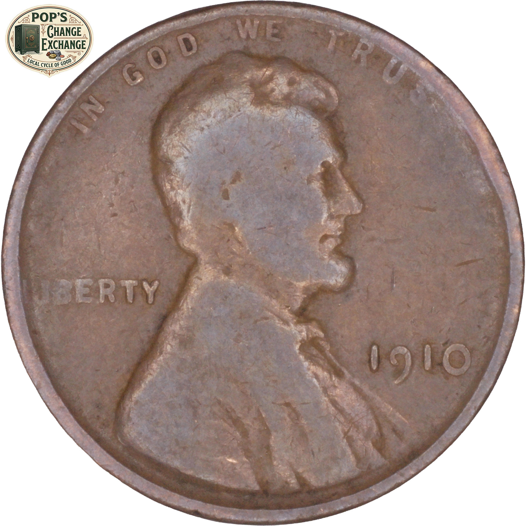 1910 Lincoln Wheat Cent