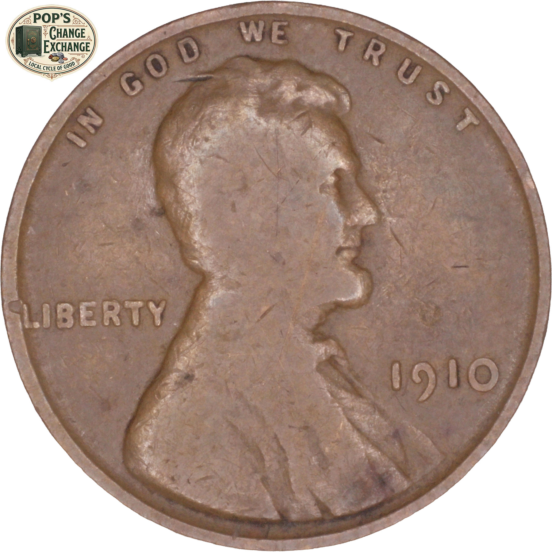 1910 Lincoln Wheat Cent