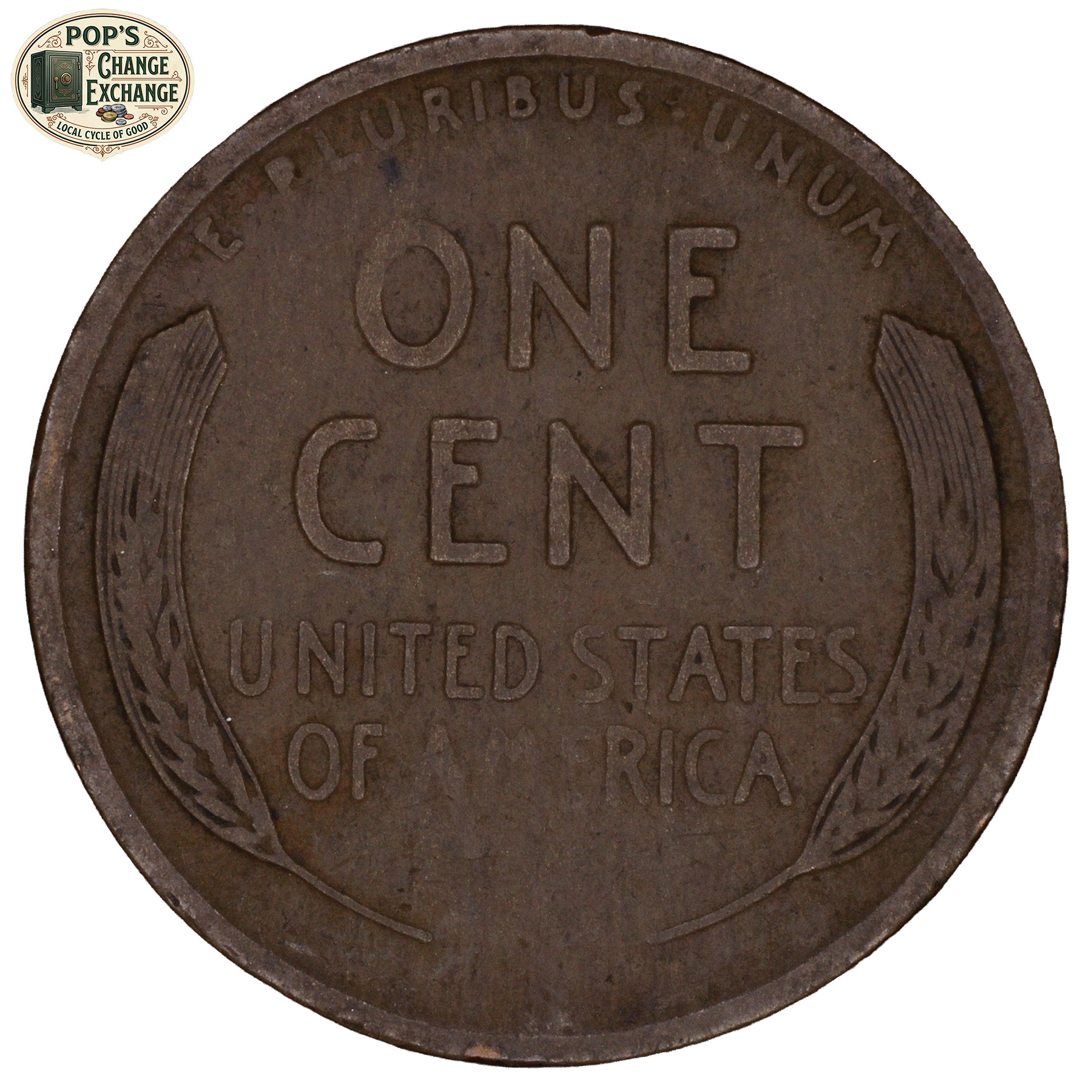 1918-S Wheat Penny (Very Fine) image 2