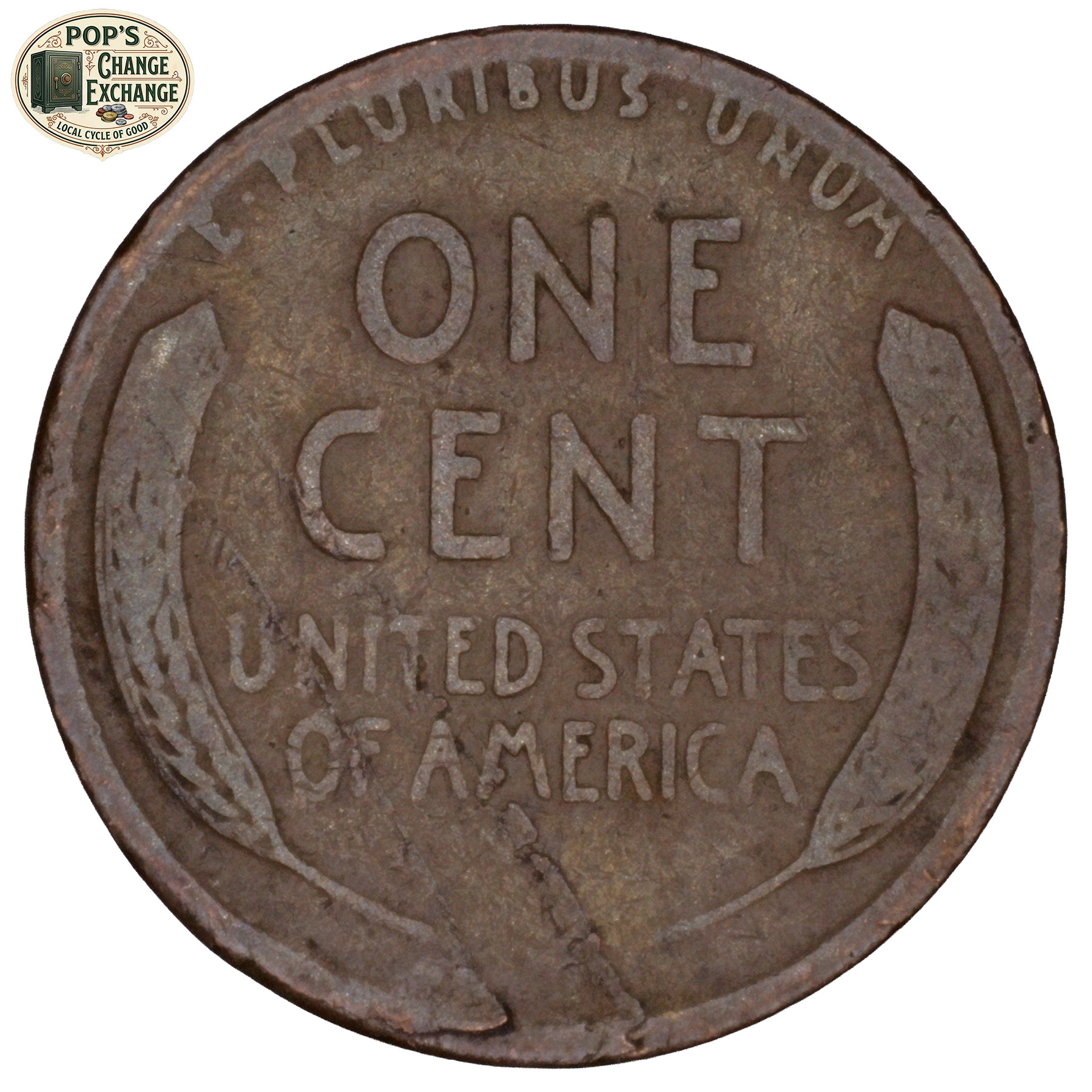 1919 Wheat Penny (Very Good) image 2