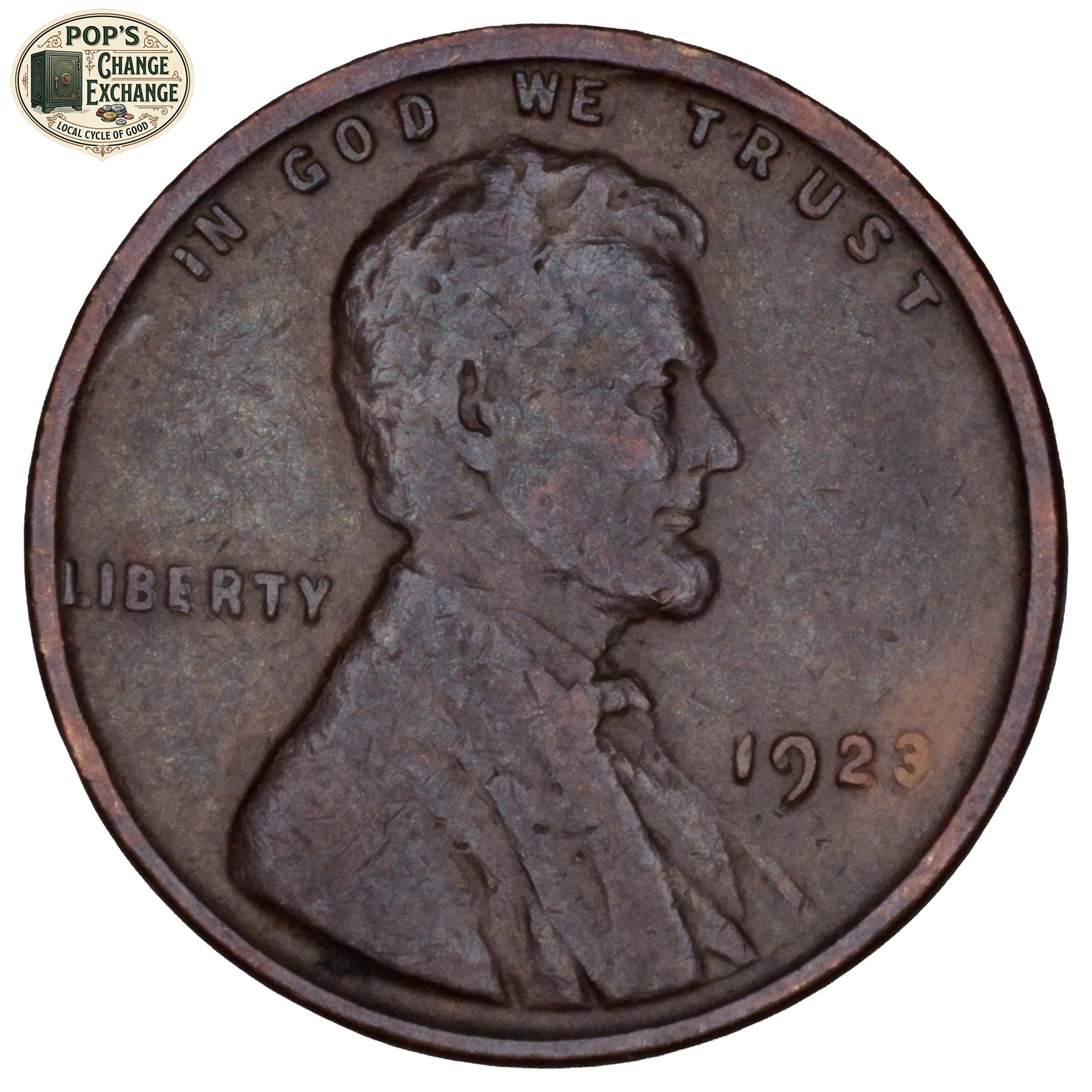 1923 Wheat Penny (Very Fine)