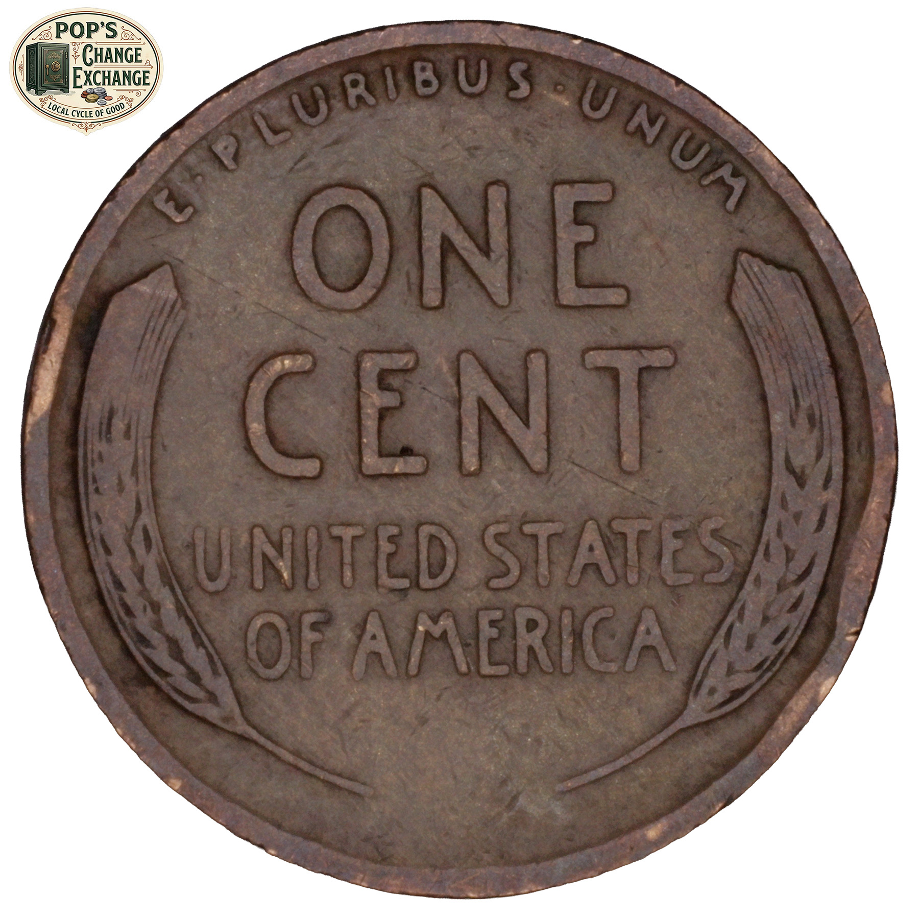 1925 Wheat Penny (Fine) image 2