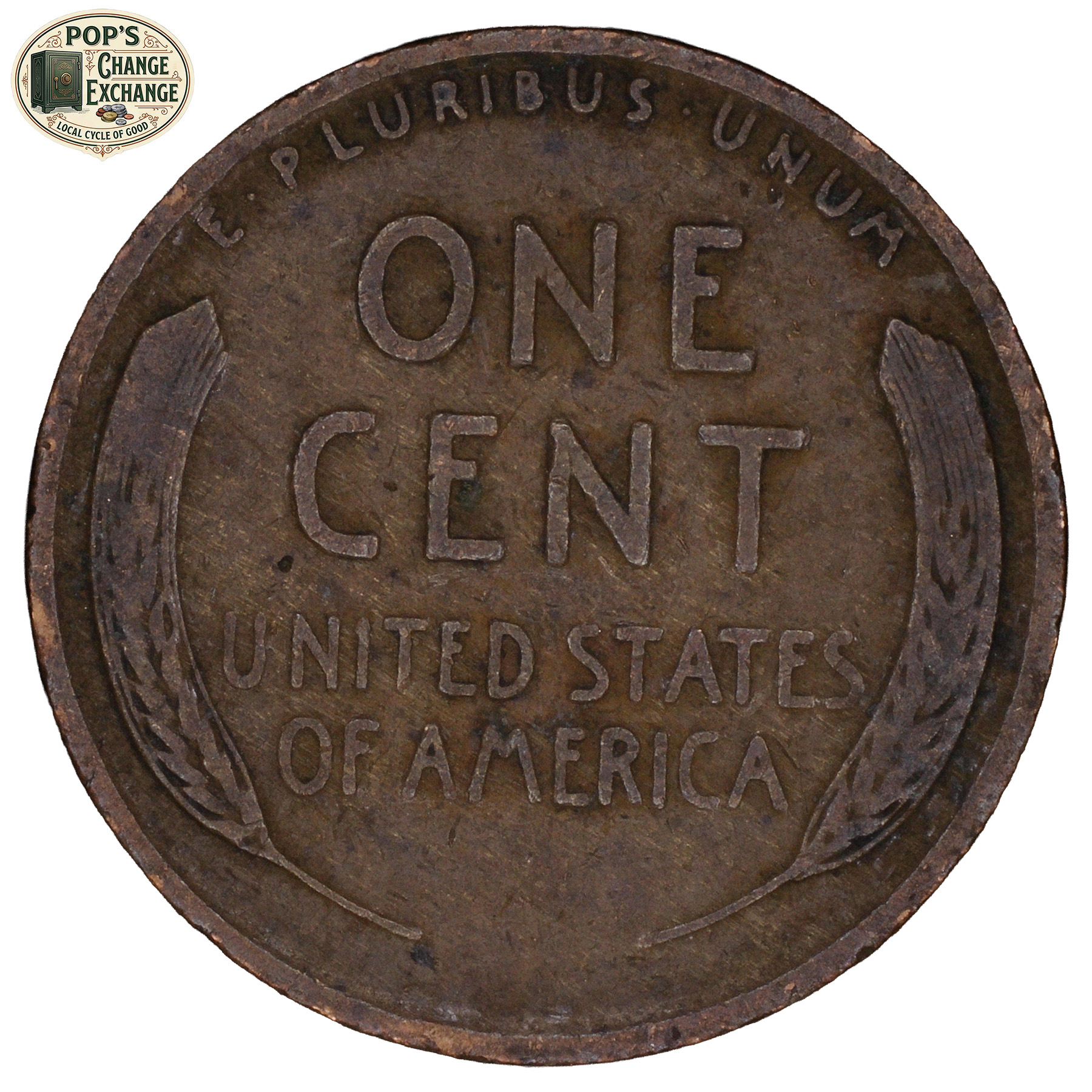1925 Wheat Penny (Very Fine) image 2