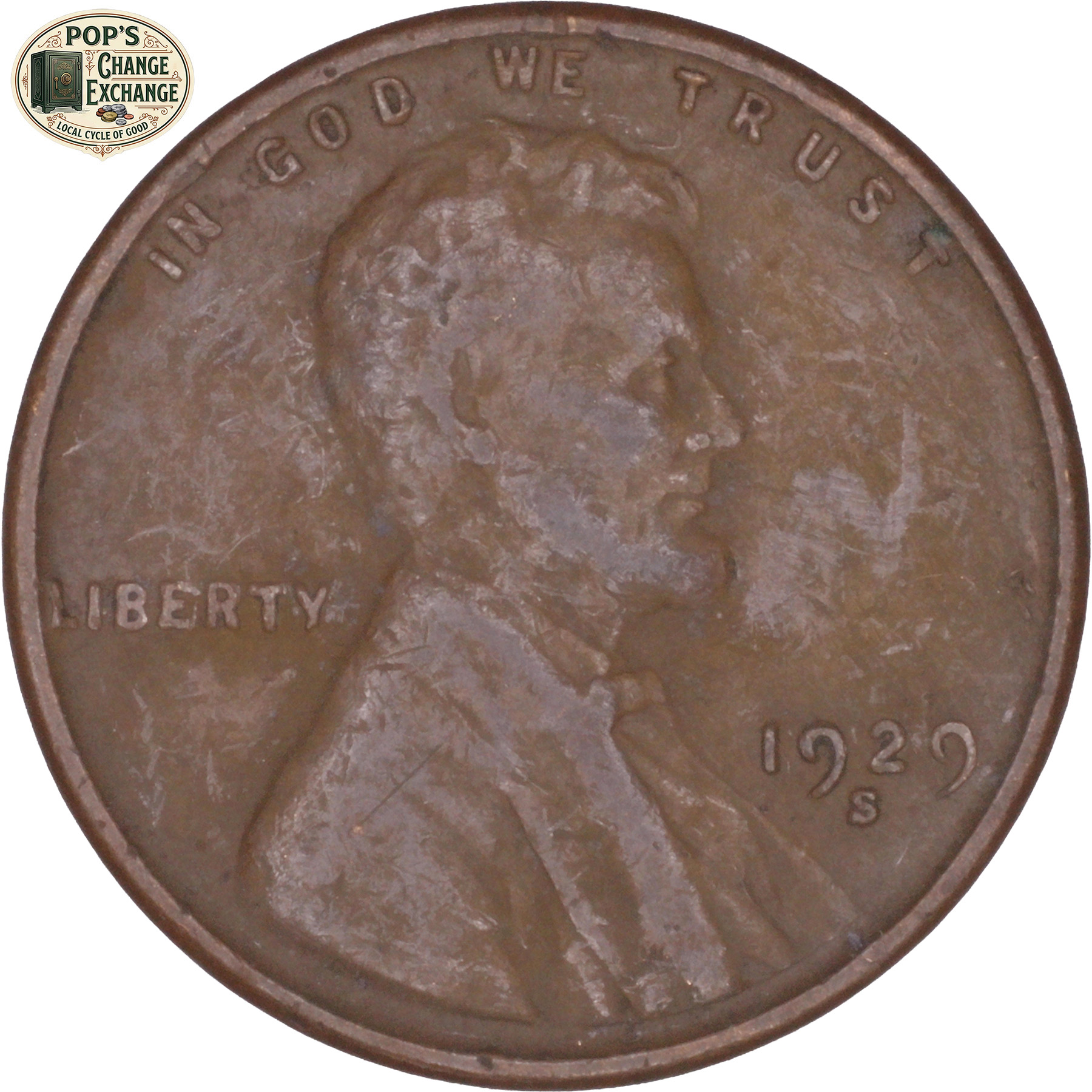 1929-S Lincoln Wheat Cent