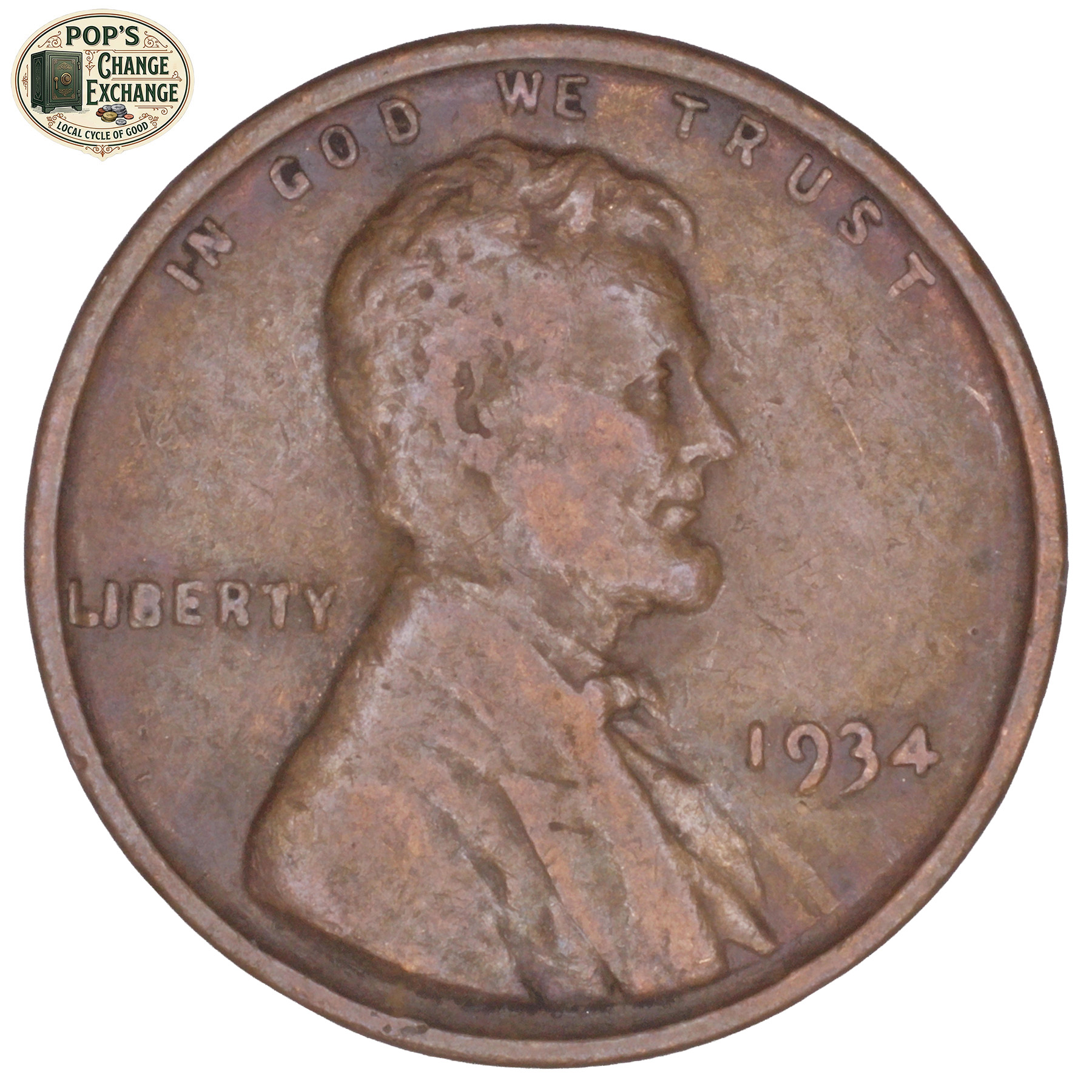 1934 Lincoln Wheat Cent