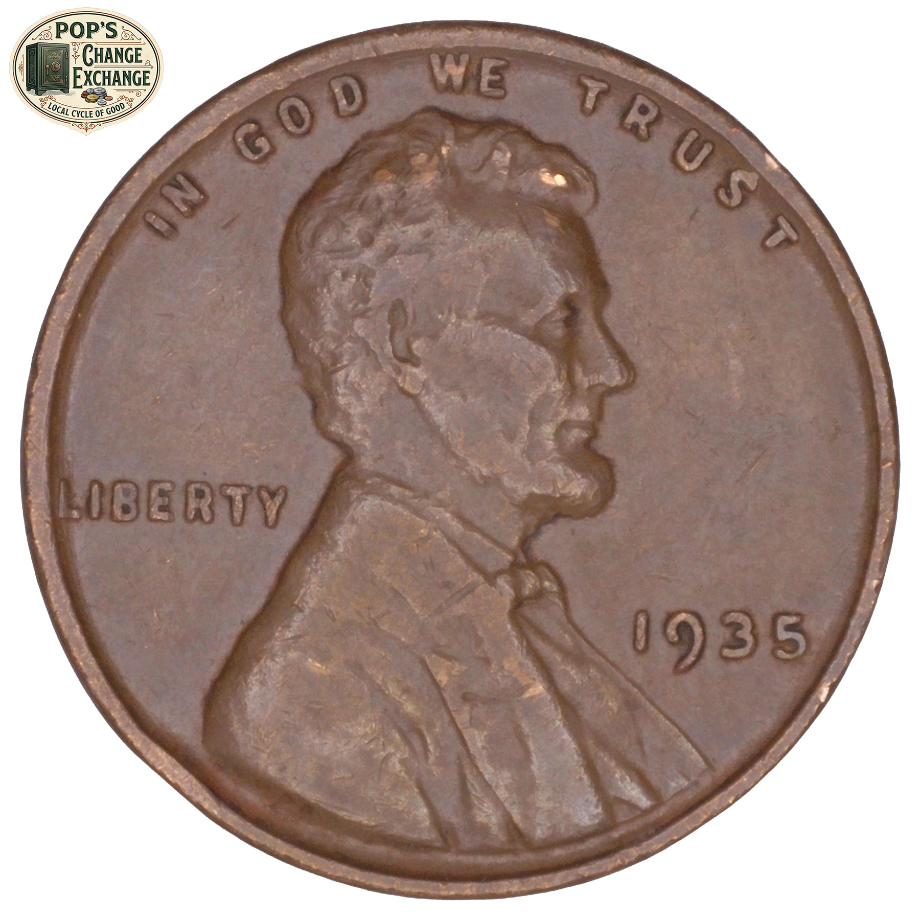 1935 Lincoln Wheat Cent