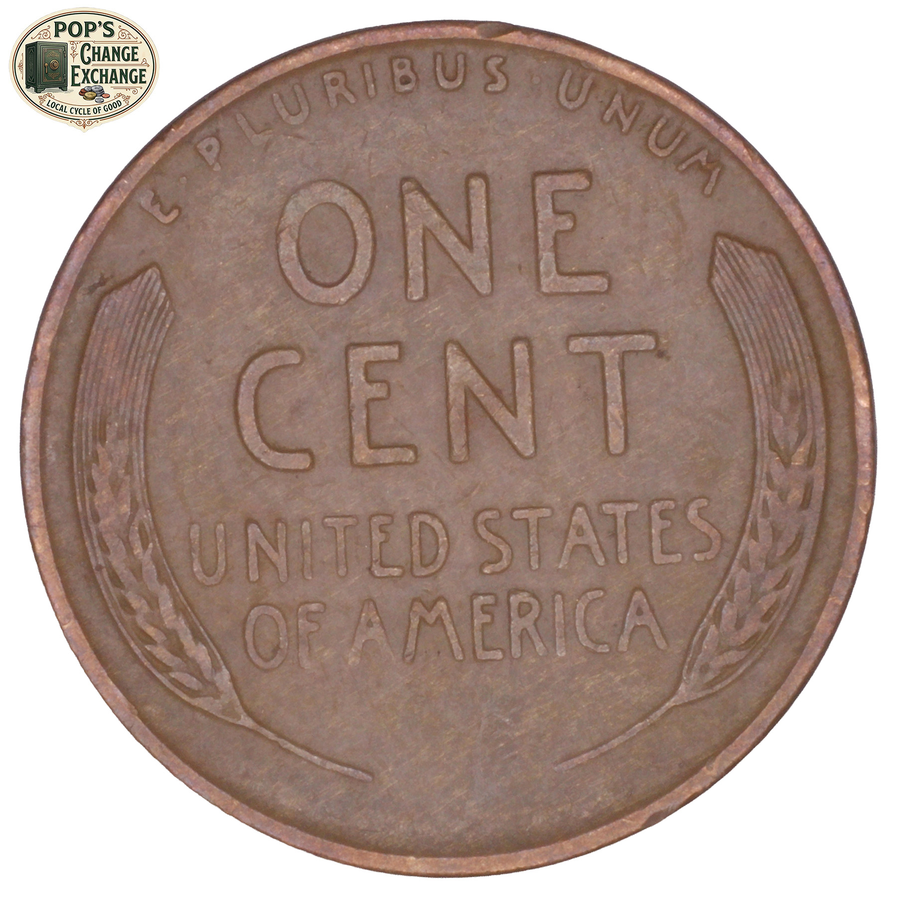 1938 Lincoln Wheat Cent image 2