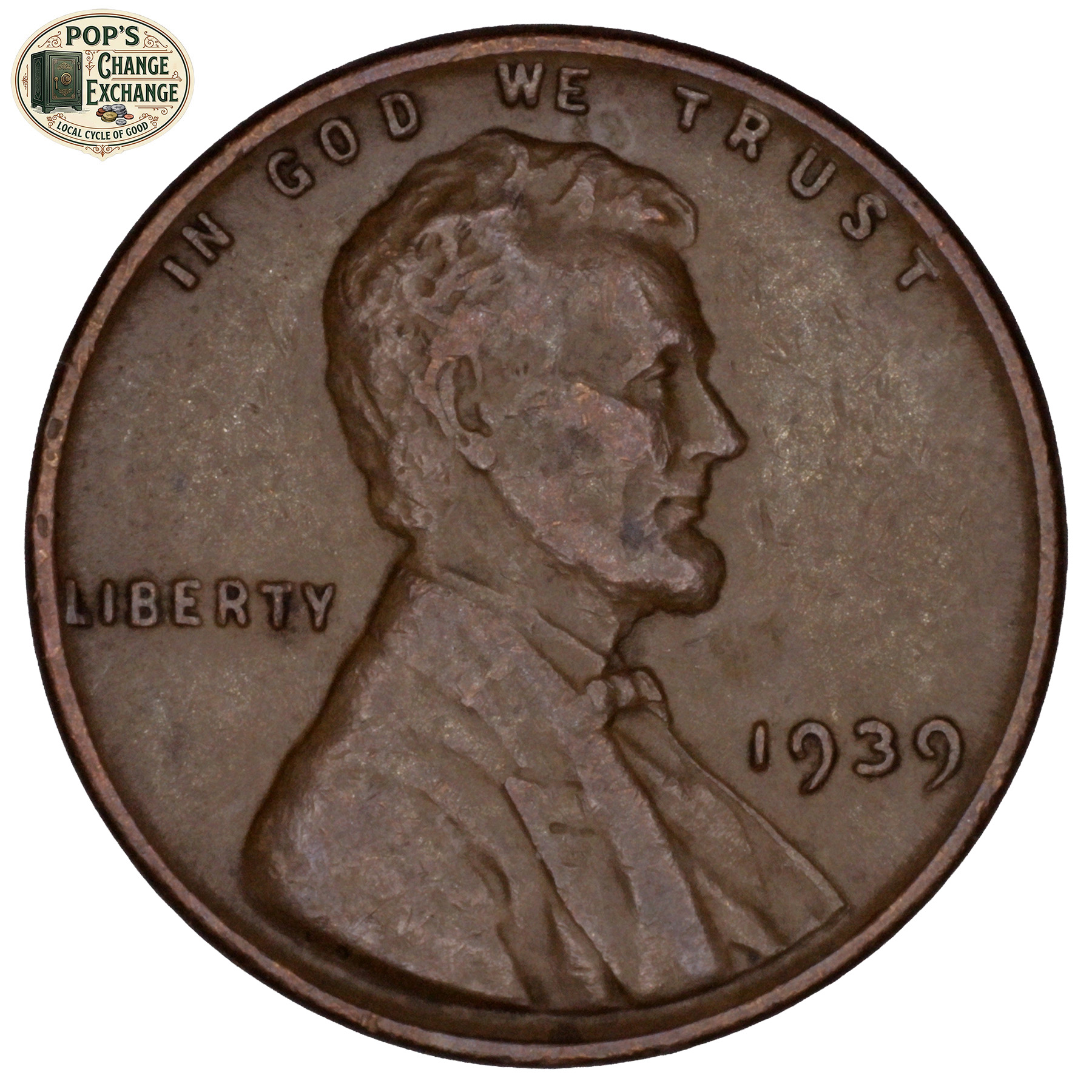 1939 Wheat Penny (Extra Fine)