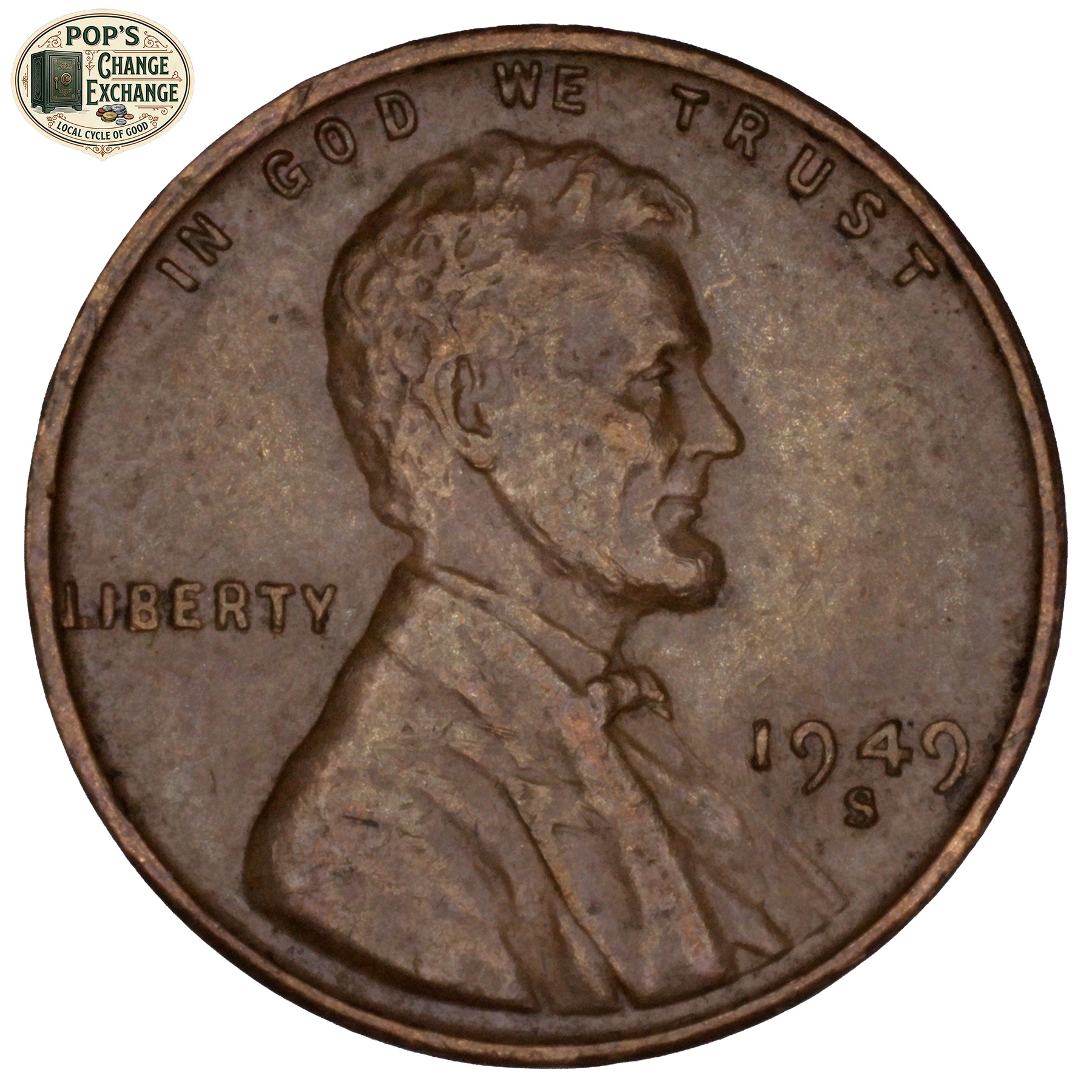 1949-S Wheat Penny (Extra Fine)