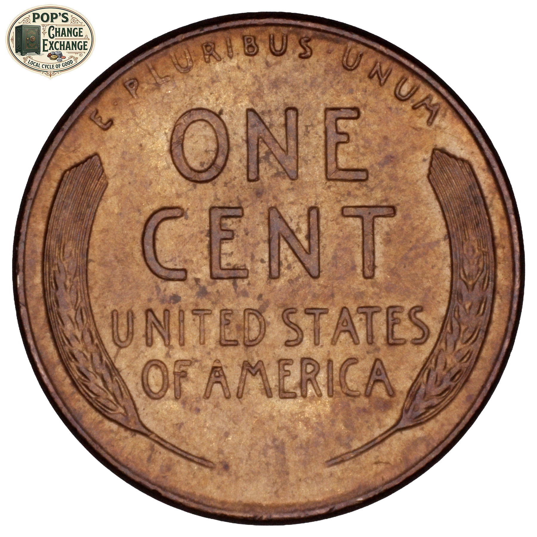 1956 Wheat Penny (About Uncirculated +) image 2